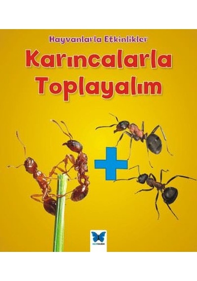 Karıncalarla Toplayalım-Hayvanlarla Etkinlikler - Tracey Steffora - Mavi Kelebek