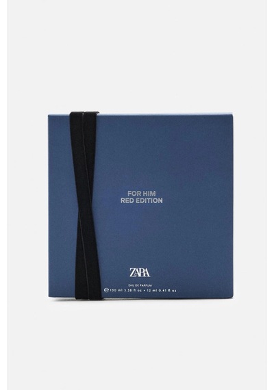 Zara For Him Red Edition Edt 100ml + 12ml Men Eau De Parfum Erkek Fragrance Perfume Amber - Misk