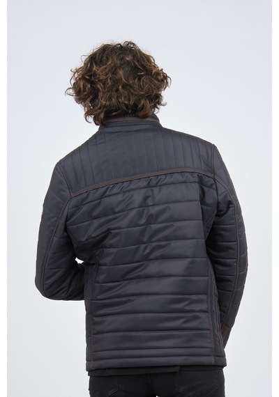 Lucas Erkek Dik Yaka Spor Mont 2650747 Lacivert-Lacivert