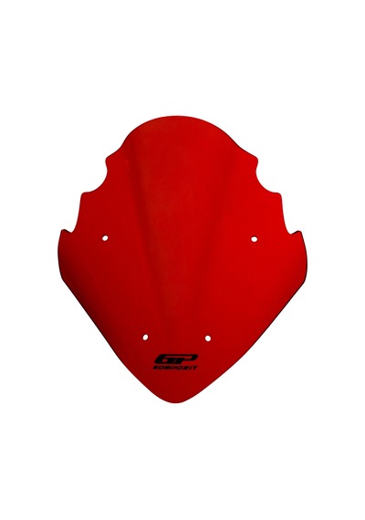 Gp Kompozit Bajaj Pulsar Ns 200 2011-2024 Uyumlu Ön Cam Kırmızı 37 Cm