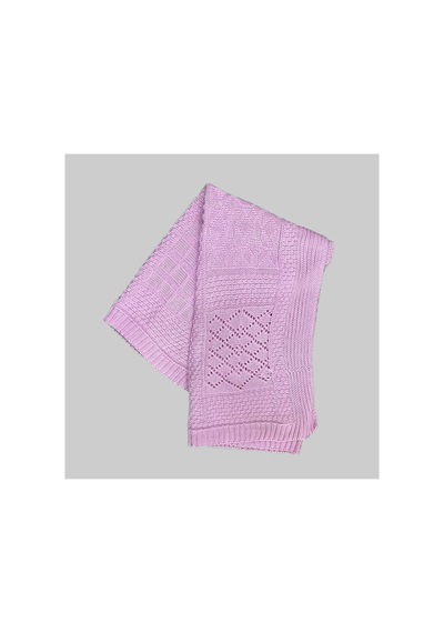 %100 Pamuk Triko Bebek Battaniyesi 80 95 Pembe