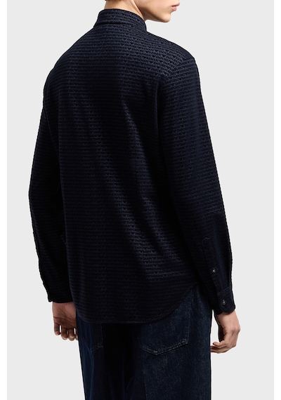 Emporio Armani Erkek Gömlek Em001537 Af10017 Fb229 Lacivert Lacivert