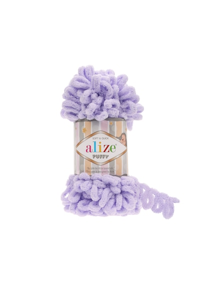 Alize 5 Adet Puffy El Örgü Ipliği 5'li Paket - 100 Gr. 9 Mt. Parmak Örgü Ipi - Şevval Tuhafiye 146