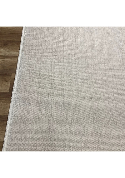 Apex Azur 6541 Açık Gri Modern Makina Halısı Açık Gri