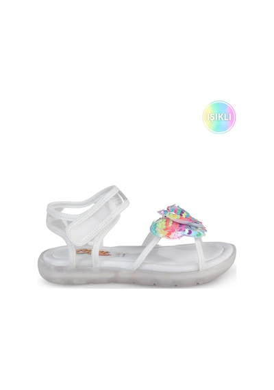 Civil Girls Simli Kelebek 32- Sandalet - Beyaz