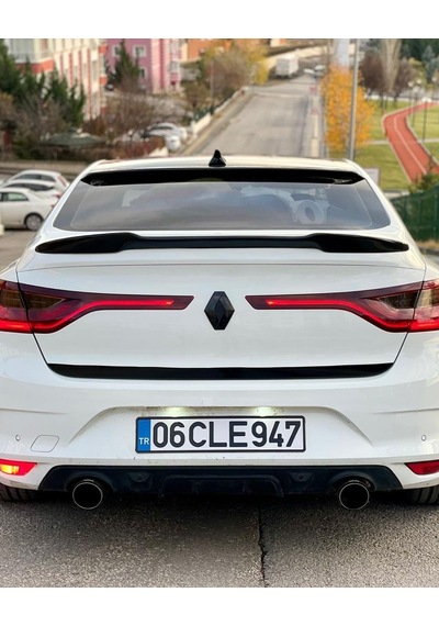 Renault Megane 4 Yarasa Spoiler--Fibersan Tuning