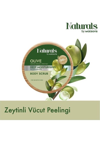 Naturals By Watsons Olive Vücut Scrub 200 G