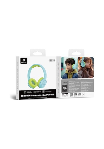 Lenyes LKH30 Ayarlanabilir Katlanabilir Işıklı Bluetooth 5.3 Kulak Üstü Kulaklık