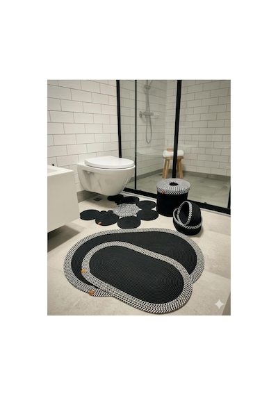 Jüt,hasır,banyo Takımı,banyo Paspası, Paspas Takımı,makyaj Sepeti,banyo Kovası,klozet Paspas, Siyah Siyahbeyaz Siyah Siyahbeyaz Jüt,hasır,banyo Takımı,banyo Paspası, Paspas Takımı,makyaj Sepeti,banyo Kovası,klozet Paspas, Siyah Siyahbeyaz Siyah Siyahbeyaz