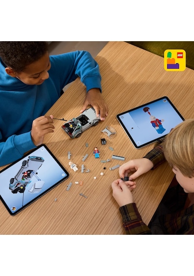 LEGO® Speed Champions Geleceğe Dönüş’ten Zaman Makinesi 77256 -9 Yaş ve Üzeri Çocuklar için Yaratıcı Oyuncak Yapım Seti (357Parça)