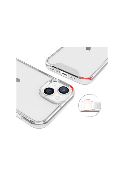 Apple Uyumlu iPhone 14 Plus Uyumlu Zore Gard Silikon-renksiz Renksiz -