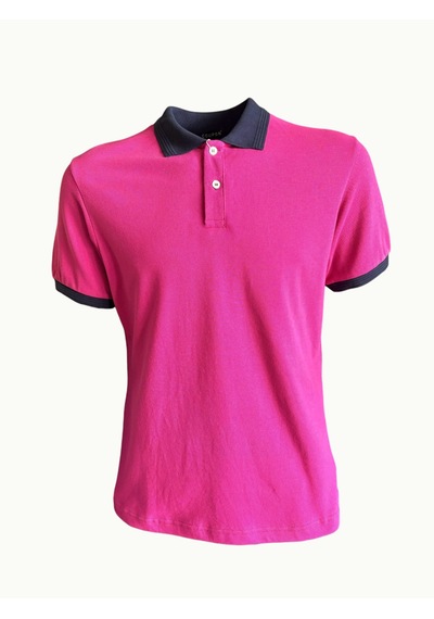 Coupon Polo Yaka Tshirt - Fuşya Fuşya