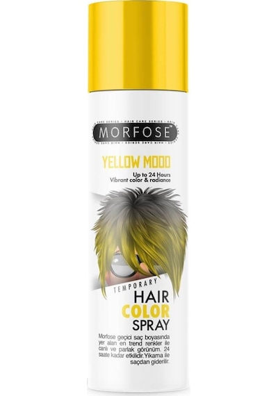 Morfose Renkli Saç Spreyi - Geçici Boya 150 Ml