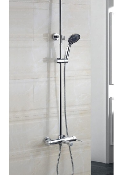 Terma A Kalite Örgülü Dayanıklı 150cm Paslanmaz Duş Spirali/uzun Krom - Parlak