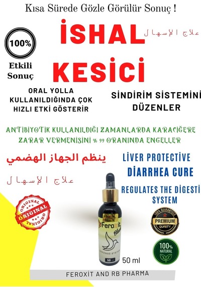 Feroxit Black İshal Kesici Karaciğer Koruyucu Sindirim Sistemi