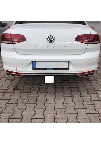 Volkswagen Passat Tampon Reflektörü Arka Sağ Veya Sol Tek Taraf