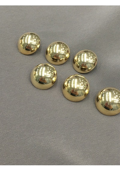 Kaban Trençkot Düğmesi Takımı Bombeli Gold 6 Lı Set 2,3 Cm 527715