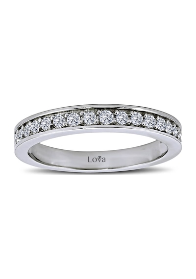 Lova 0,30 Karat Pırlanta Yarımtur Yüzük - 1010068