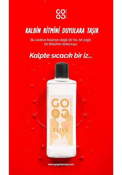 Gogo Love Kolonya 250ml