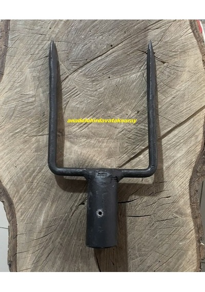 Dmr Çelik 2 Li Dirgen Balya Dirgeni Saman Atma Dirgeni El Yapımı Dirgen 30cm