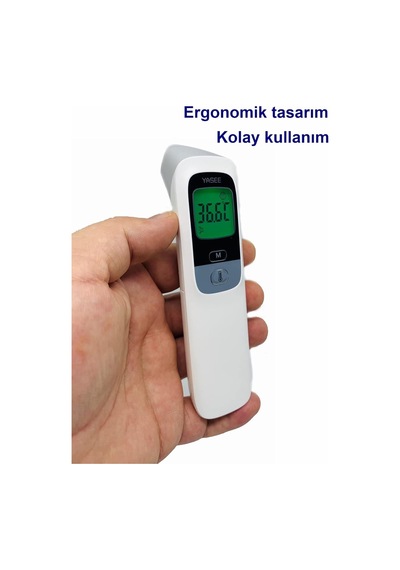 Life Net Medikal Temassız Ateş Ölçer Kızılötesi Termometre Vücut Ve Alından Ölçüm Ft-100b