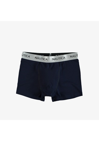 Nautica Erkek Renkli 3lü Boxer Gri