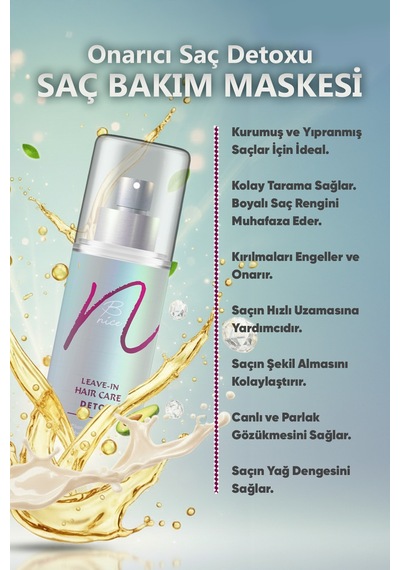 Onarıcı Saç Detoxu Ve Durulanmayan Saç Bakım Maskesi - 561716208