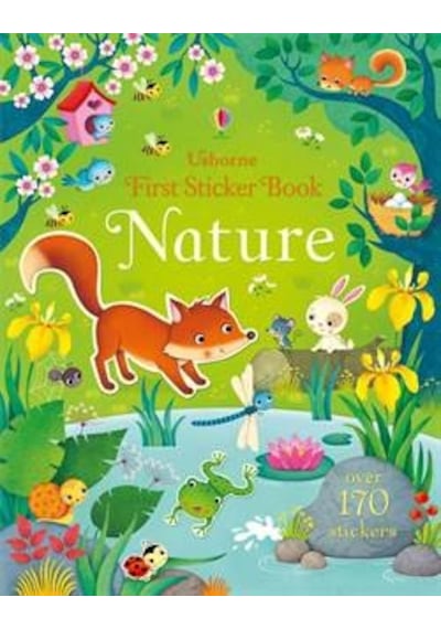 First Sticker Book Nature - Usborne