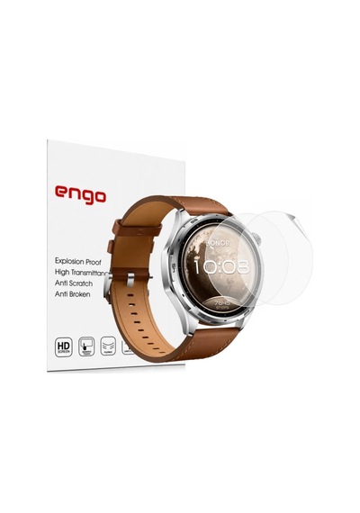 Honor Watch 6 İle Uyumlu Ekran Koruyucu Tpu, Tam Kaplayan Akıllı Saat Koruması 2 Adet, Çizilmeye Dayanıklı Şeffaf Koruma