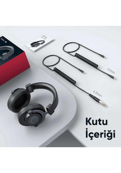 Fifine H8 Profesyonel Kulak Üstü Stüdyo Referans Kulaklığı Fifine H8 Profesyonel Kulak Üstü Stüdyo Referans Kulaklığı