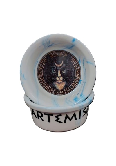 Raccoon Olimpos Serisi Artemis Seramik Mama Ve Su Kabı 300ml