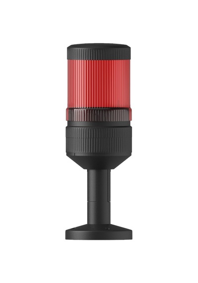 Mesan Ø70 1 Kat Işıklı Kolon Multi Led Tüp Montaj Kırmızı 24vac Ms 84004.1.24vac/dc