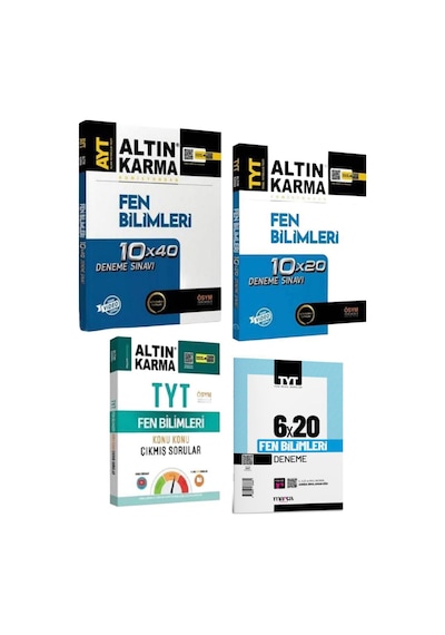 Tyt Ayt Fen Bilimleri Deneme Ve Çıkmış Sorular