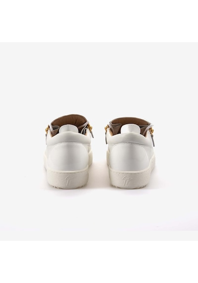 Giuseppe Zanotti Fermuarlı Erkek Spor & Sneaker Ayakkabı Ru00010 Beyaz
