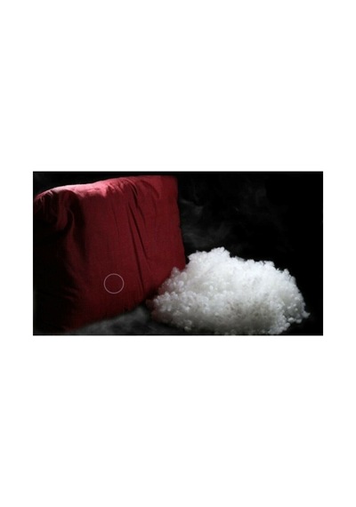Silikonlu Boncuk Elyaf 1 Kg Beyaz