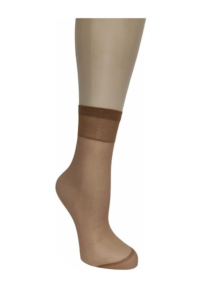 Müjde 20 Den Kadın Soket Çorap 12''li paket TÜM RENKLER-38/BRONZ Bronz