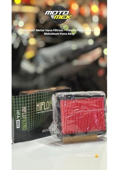 Yamaha Tmax 530 Hfa4507 Motor Hava Filtresi Yüksek Performans & Maksimum Hava Akışı