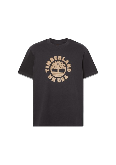 Timberland Holiday Front Graphic Ss Tee T-shirt - Tb0a5mj20011-11411 Black