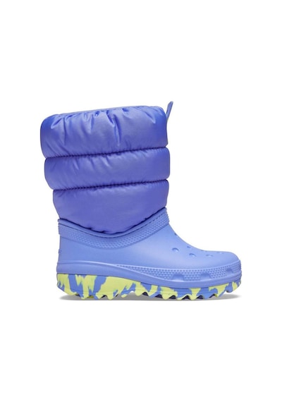 Crocs Classic Neo Puff Boot T Çocuk Bot-5PY Mavi - Sarı
