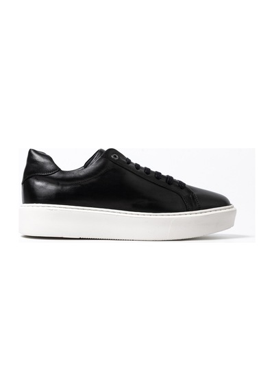 Black Safari Klasik Ayakkabı Erkek Ka-26y-26y-e3732 John May Casual Shoe Siyah
