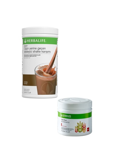 Herbalife Çikolatalı Shake 1 Adet Ve Multi-fiber Multi- Fiber Lifli Ve Aromalı Içecek Tozu Elma 204gr Tybqhlxfd5vjvrxf71