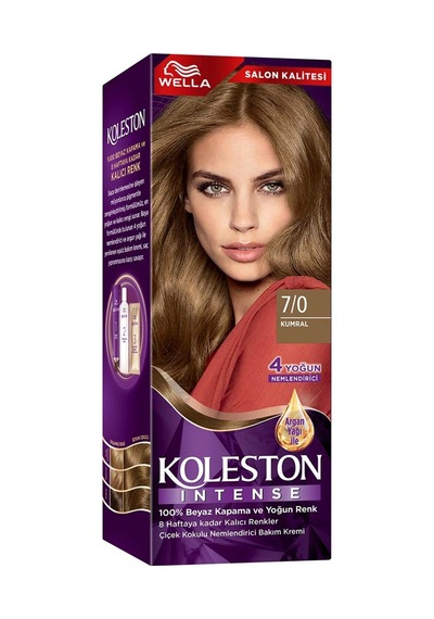 Koleston Intense Saç Boyası 7/0 Kumral - 6 Adet Tarı