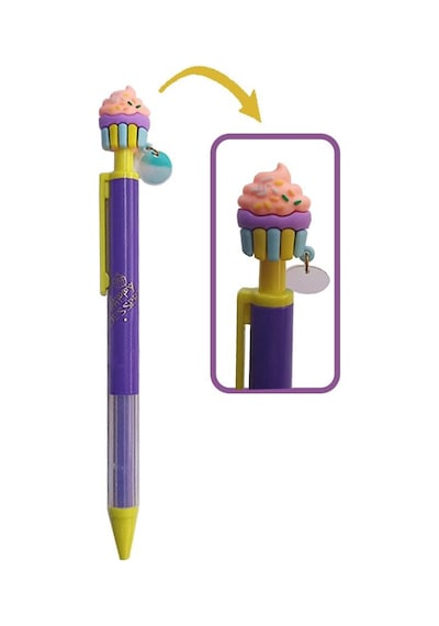 Cupcake Versatil Kalem 1 Adet Pasta Kapkek Figürlü 0,7 Uçlu Kalem Hediye Kalem Sevimli Kalem 001