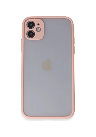 Apple iPhone Uyumlu,  11 Kılıf Montreal Silikon Kapak - Pembe
