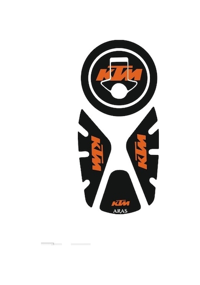 Ktm Duke 2012-2021 Uyumlu Tank Pad Seti Çok Renkli 15051851