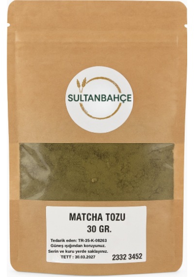 Matcha 30 Gr Matcha Çayı  Çayı Matcha Latte Için Ideal Bitki Çayı Japon Yeşil Çayı