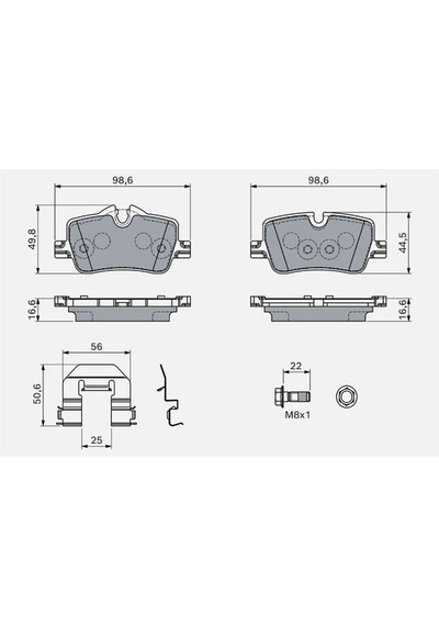 Disk Balata Arka Bmw G20 G22 19025667