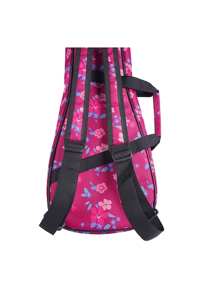 Wagon 04 Serisi Soprano Ukulele Çantası - Hibiscus Pembe