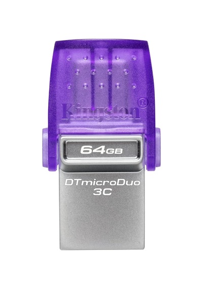 Kingston Datatraveler Microduo 3c 64gb Usb-c Ve Usb-a Flash Sürüc