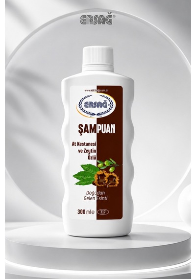 Ersağ At Kestanesi ve Zeytin Özlü Şampuan  300 ML